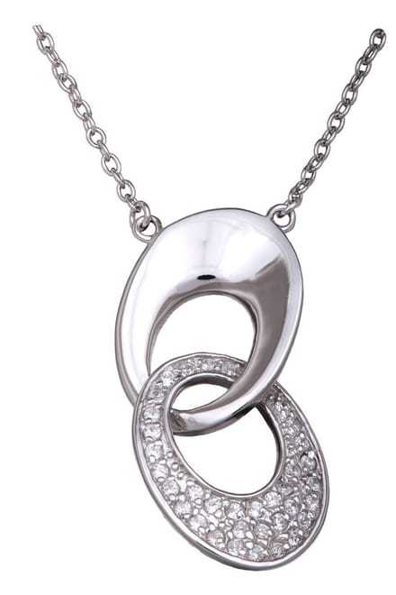 Orphelia ZH-4513 - Collier 40 cm - Zilver 925 - Zirkonia