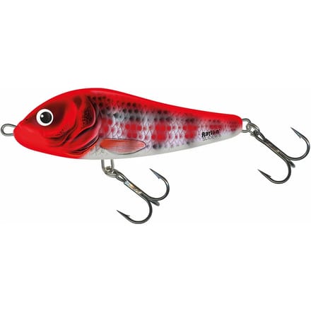 Salmo Rattlin Slider - 11 cm - holo red head striper