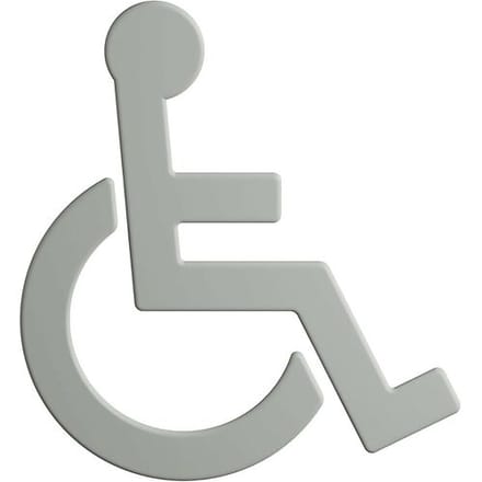 HEWI Series 477/801 Symbol Barrier-free 801.91B030 95
