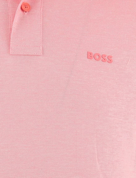 poloshirt korte mouw Boss orange roze