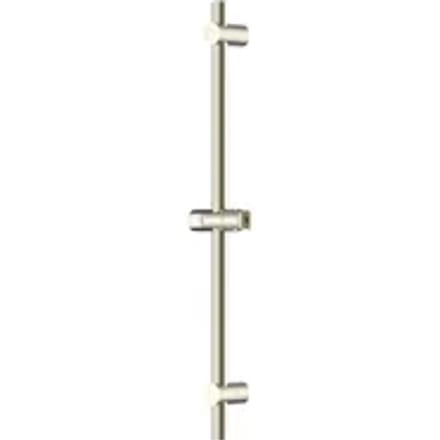 Aquavive Douchestang Cato - Verstelbaar - Geborsteld Nikkel - 69,5cm