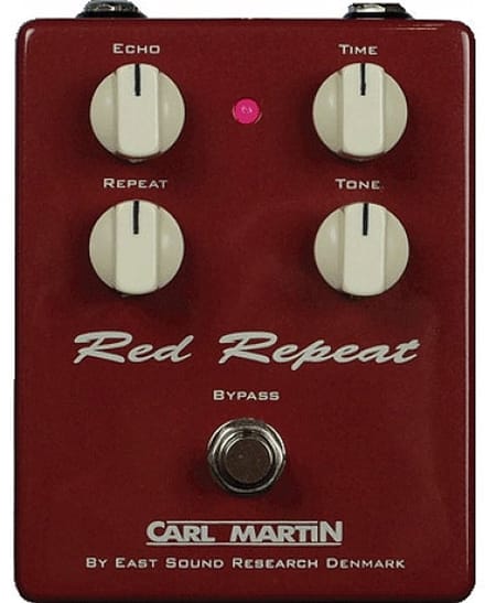 Carl Martin Red Repeat vintage echo effectpedaal
