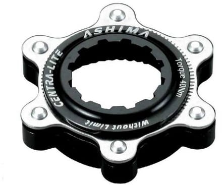 Ashima Centra Lite Cl Remsschijfadapter Voor Fiets Zilver