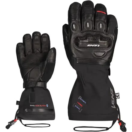 Verwarmde touring motorhandschoenen met vingertoppenkapje Lenz 1.0