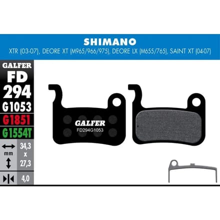 Remblok Galfer Shimano Xt, Lx, Saint, Xtr, Giant
