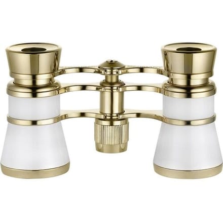 Eschenbach Glamour Toneelkijker 3 x 25 mm Parel-wit, Goud