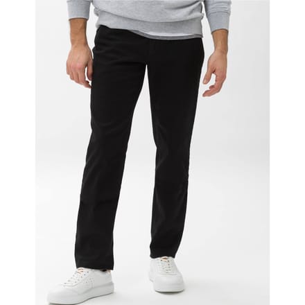 Brax Heren Broek  Style CADIZ, denim perma zwart, maat 32/32
