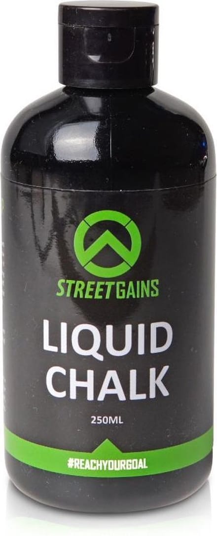 StreetGains® Liquid Chalk 250ml – Vloeibare Magnesium voor Extra Grip