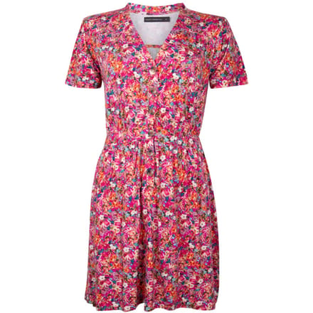 French Connection Blossom Tee Dress Short Wild Rosa Größe: 6 | Blusenkleider Outlet | Damen