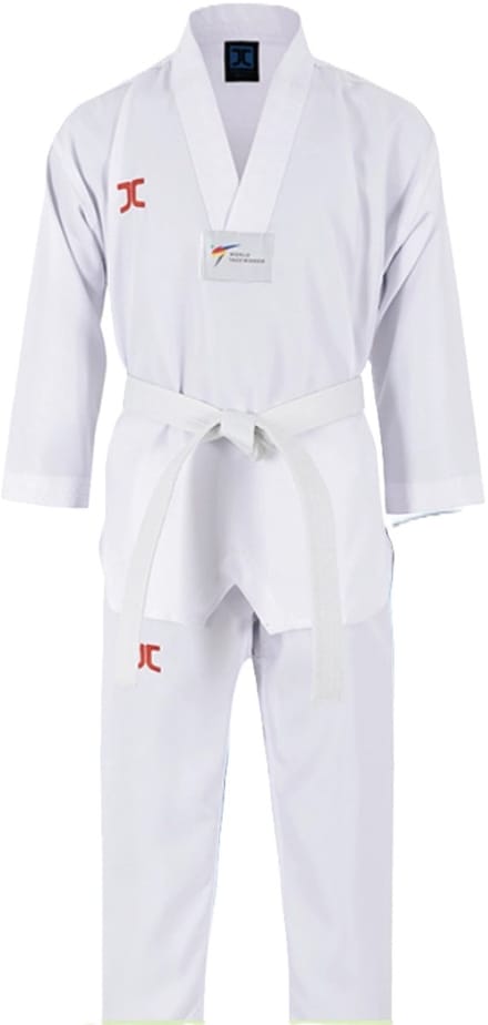 JCalicu Basic Uniform WT approved | Wit (Maat: 140)