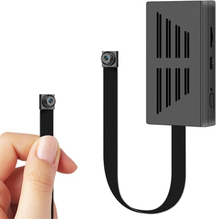 HEZIVO® Verborgen Camera - Spy Cam - Compacte Mini Camera - Beveiligingscamera - Spionagecamera Met Bewegingsdetectie - 1080p