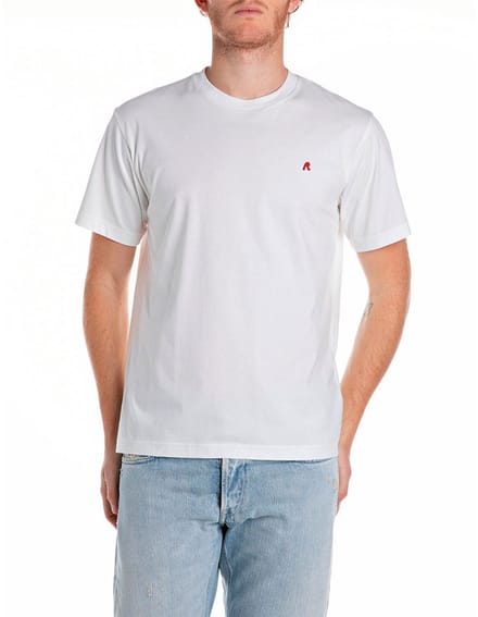 Replay M3015.000.2660 T-shirt Met Korte Mouwen Wit 2XL Man