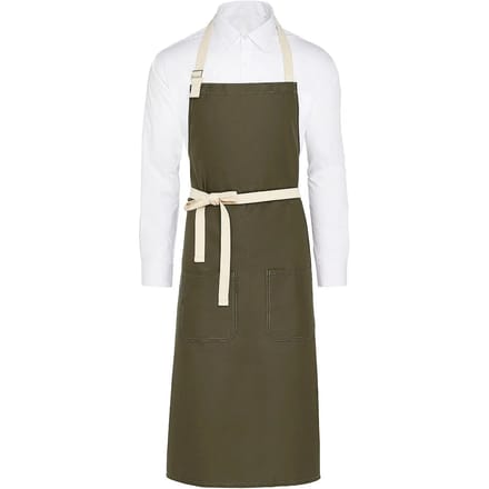 Contrasterend verzorgschort met pocket SG Accessories Bistro Santorini