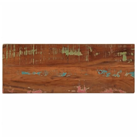 vidaXL Tafelblad rechthoekig 80x20x3,8 cm massief gerecycled hout