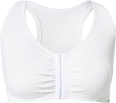Ulla Popken - Dames - Bustier borstvoedingsbeha voorsluiting - Sneeuwwit - Maat 95D