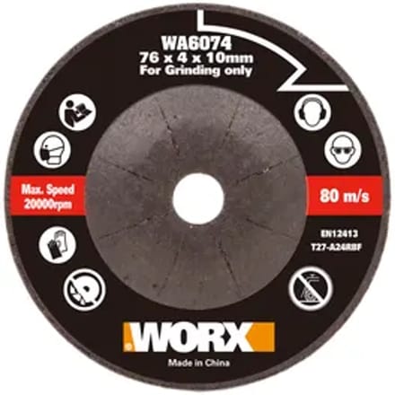 Worx Doorslijpschijf Ø76mm