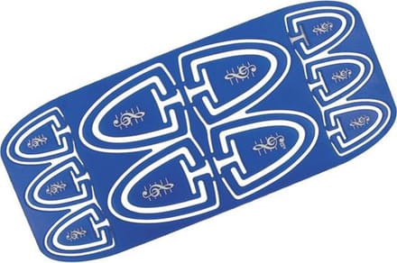 Break-Away-Clips Vioolsleutel Blauw