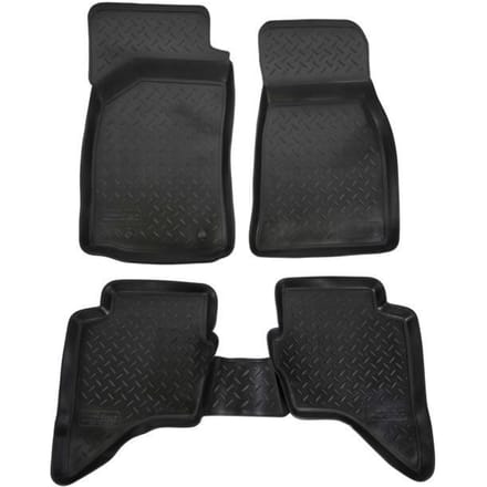 Tapis de sol - Norm-Liner - Mazda BT 2006-2012 - Caoutchouc TPE - Antidérapant - Noir