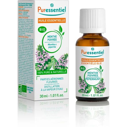 Puressentiel Essentiële Olie Pepermunt Bio 30 Etherische olie