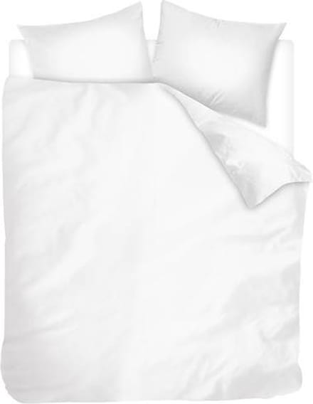 Snoozing Sade Dekbedovertrek - Extra breed - 260x200/220 cm - Wit
