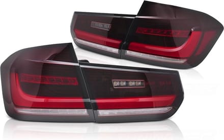 BMW F30 Sedan Design LED Achterlichten | Rood-Wit | Dynamische Indicators