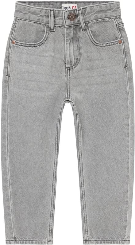 Noppies Jeans relaxed fit - Light Grey Denim - Maat 98