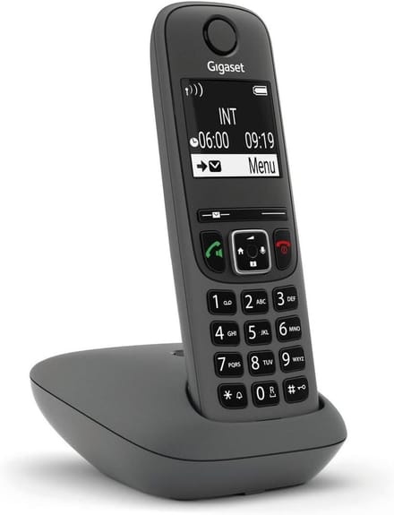 Draadloze DECT Telefoon met Twee Hoornstellen en Handsfree Functie