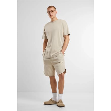 Urban Classics - Washed Rib Heren Tshirt - 3XL - Grijs