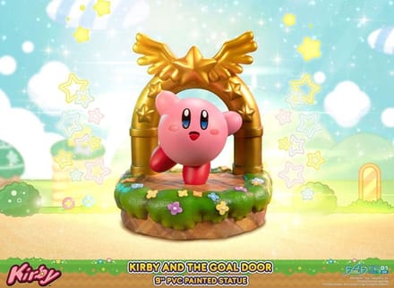 First 4 Figures - Kirby - Kirby and the Goal Door polyvinylchloride Statue (Standard Edition) - Figuur