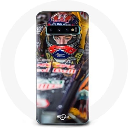 Case voor Samsung Galaxy S10 plus Formule 1 Max Verstappen F1 coureur
