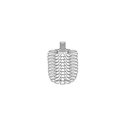 Giese replacement toilet brush head 81167