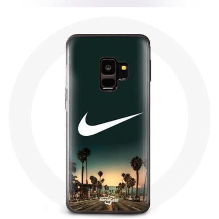 Coque Samsung Galaxy S9 Nike palmier miami