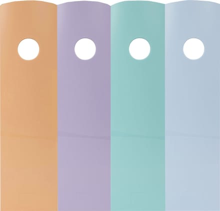 Exacompta Set van 4 tijdschriftenhouders MAG-CUBE Aquarel - Geassorteerd - 18296SETD