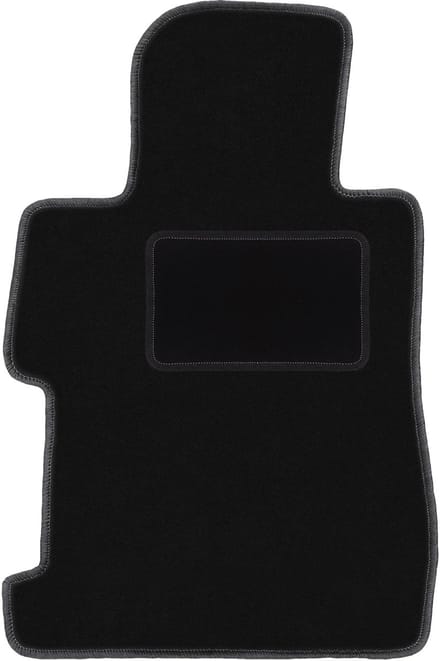 Chauffeursmat zwart voor: Honda Civic VIII 4D sedan (2006-2011)
