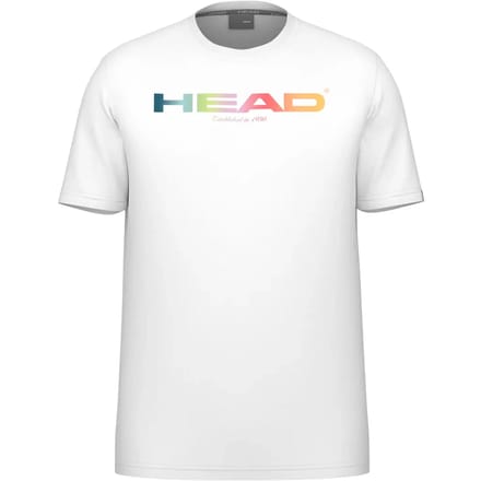 Head Racket Rainbow T-shirt Met Korte Mouwen Wit S Man