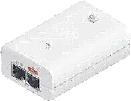 2-poorts Gigabit PoE Injector 15W voor netwerken