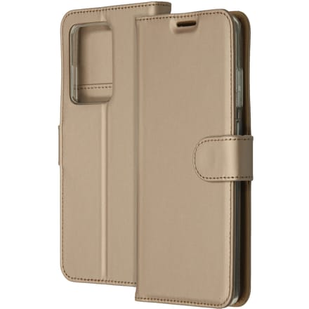 Accezz Hoesje - Geschikt voor Samsung Galaxy S20 Ultra - Wallet Softcase Bookcase - Goud