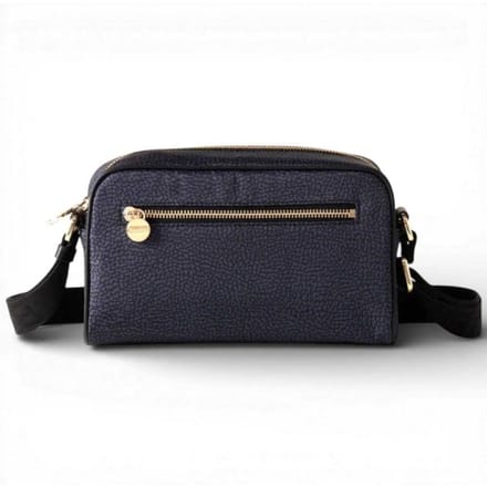 Camera Case S tas. Borbonese Blauwe lapis Op gerecycleerde stof - 934115-I15-825