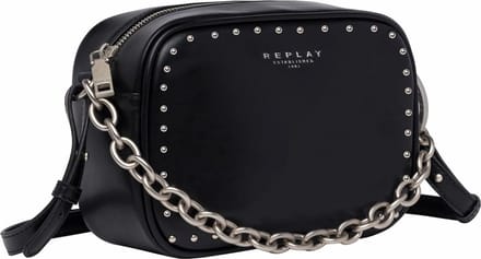 REPLAY Schoudertas Crossbody Bag Black Zwart