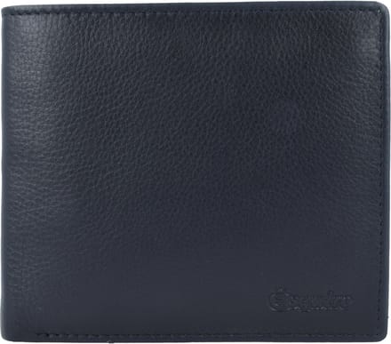 Esquire Leren Portemonnee RFID Classic Wallet Black Zwart