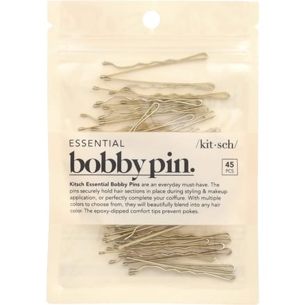 Kitsch, Essentiële Bobby Pins, Blond, 45 stuks beige
