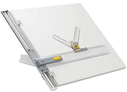 Tekeninstallatie met Verstelbare Hellingshoek en Tekenmachine - A2 Formaat