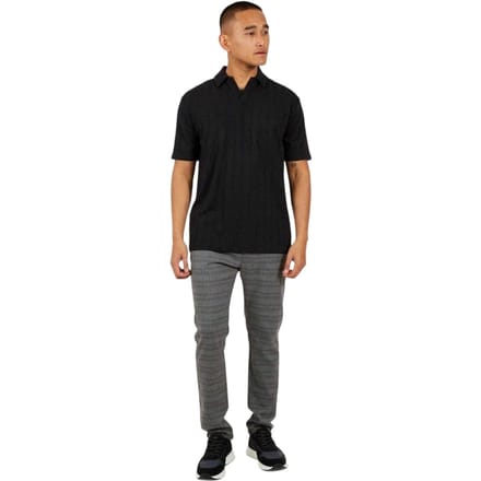 Brave Soul Heren Geruite Broek (Grijs)