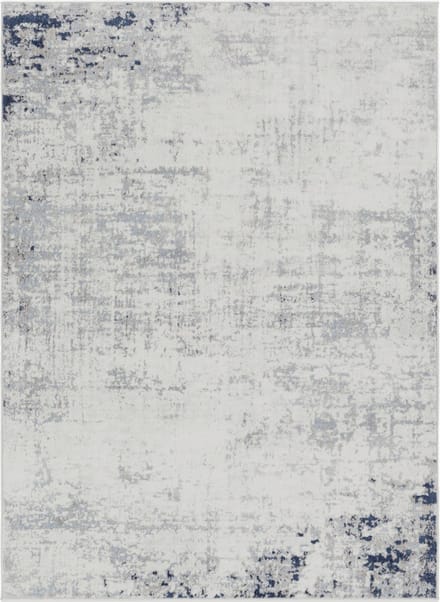 SURYA Alix vloerkleed modern abstract donkerblauw