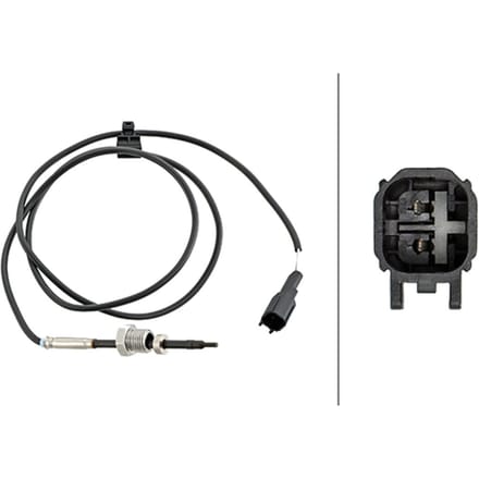 Sensor, uitlaatgastemperatuur HELLA 6PT 358 181-781