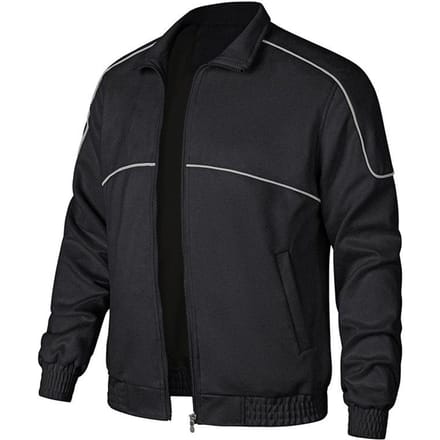 American Vintage Suède Stof Elastisch Casual Mode Jong Mannen Webbing Clip Black-2XL black