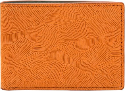 FOSSIL Portemonnee Bronson FPW Bifold Wallet Medium Orange Oranje