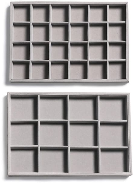 Allecto - Stackable Velvet Jewelry Organizer Trays - Sieradenopslag