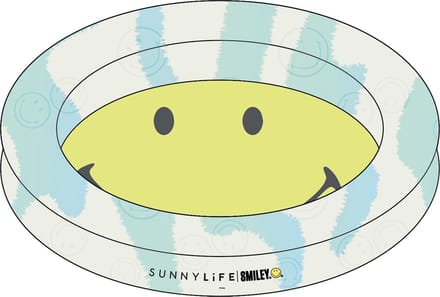 Sunnylife - Smiley Zwembad - PVC - Geel -