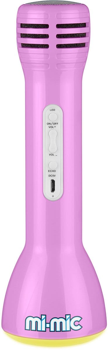 Mi-Mic Mini Bluetooth Karaoke Microfoon roze
